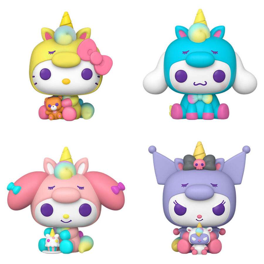 Blister 4 figuras POP Hello Kitty and Friends